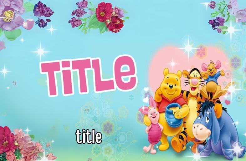 Winnie the Pooh Badges