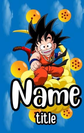 Dragon Ball Z Badges