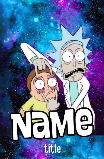Rick and Morty Badges