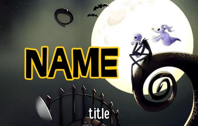 The Nightmare Before Christmas Badges