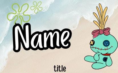 Lilo & Stitch Badges