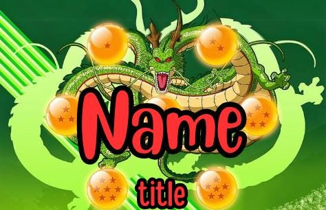 Dragon Ball Z Badges